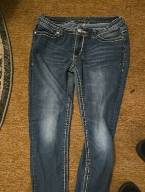 7seven Classic Dark Blue Women’s Jeans - Unbranded